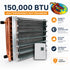 Dragon Breath Unit Heater 150,000 BTU with Digital Inline Thermostat