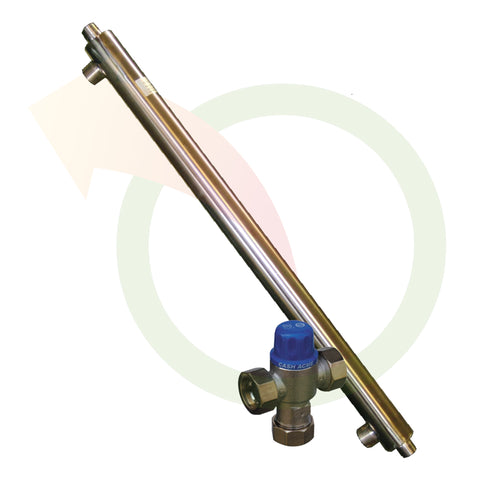 Side Arm Heat Exchanger 38.4" & Mixing Valve - SA38kit