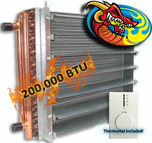 Dragon Breath Unit Heater 200,000 BTU with Inline Thermostat