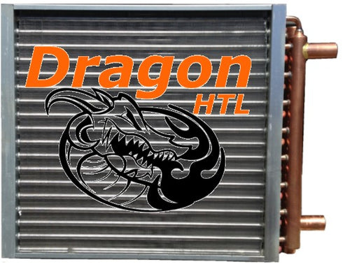 22" x 25" Water to Air Heat Exchanger 220,000 BTU