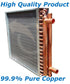 20" x 20" Water to Air Heat Exchanger 160,000 BTU