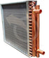 22" x 22" Water to Air Heat Exchanger 200,000 BTU