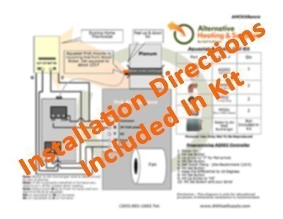 Strap on Aquastat & Installation Diagram