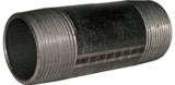1" x 3" Black Nipple