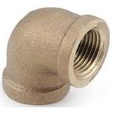 1" FPT Brass 90 Degree Elbow