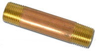 3/4" MPT x 4" Brass Nipple
