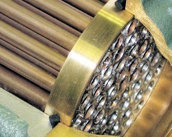 Cupro-Nickel Tube Shell Heat Exchanger 400,000 BTU