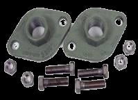 3/4" Flange Set