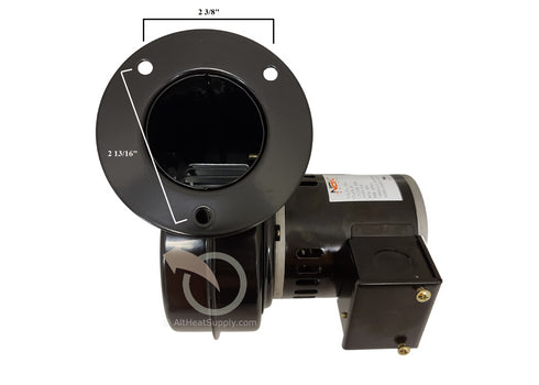 NBK 1TDP3 Blower Compatible with Dayton 1TDP3