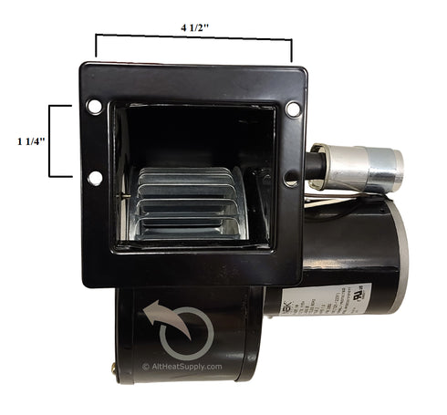 NBK Blower - Replaces 702112231 -Cozeburn & Empyre Boiler 650 Wood Furnaces
