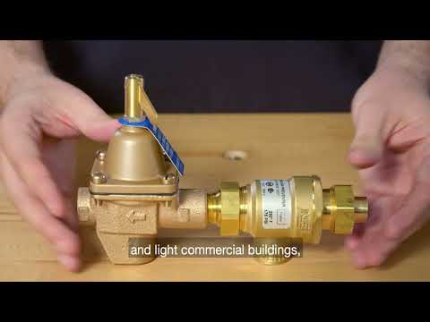 Bronze Combo Fill Valve Backflow Preventer Watts B911S-M3