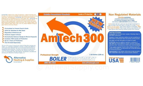 AmTech300 Wood Boiler Treatment Corrosion Inhibitor - 1 gallon