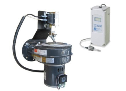 Shaver Auto Damper Kit with Fan and Aquastat