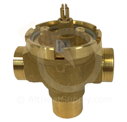 Three-Way Fan Coil Valve, 1" inch (Sweat), 7.0 Cv