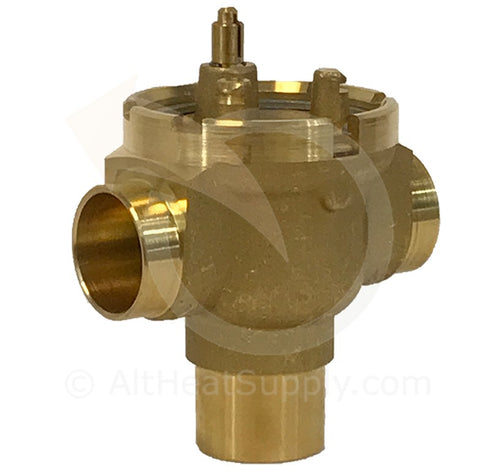 Three-Way Fan Coil Valve, 1" inch (Sweat), 7.0 Cv