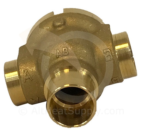 Three-Way Fan Coil Valve, 1" inch (Sweat), 7.0 Cv